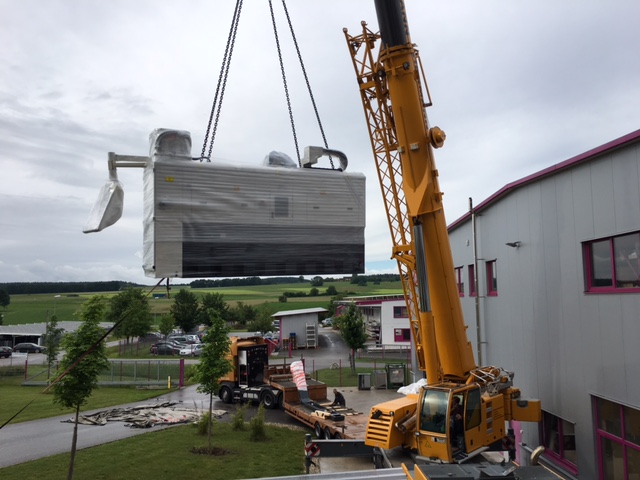 Hedelius RS605 Anlieferung